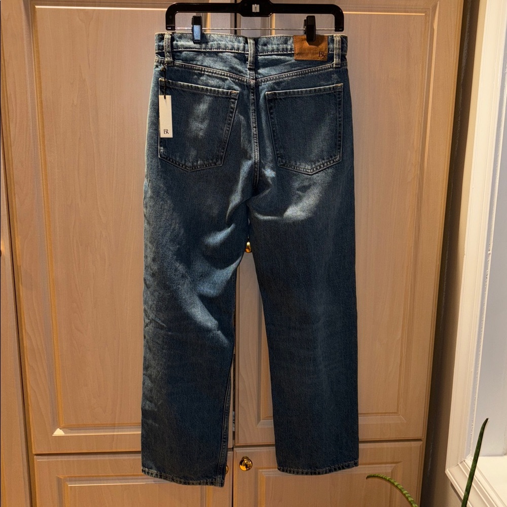 Banana Republic NWT Petite Blue wide leg Jeans. - Picture 9 of 14